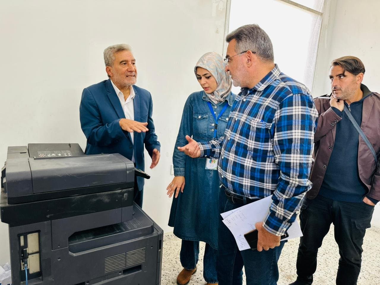 زيارة تفقدية لمؤسسة السنابل إلى المعاهد الأزهرية قبل سير اختبارات الثانوية العامة