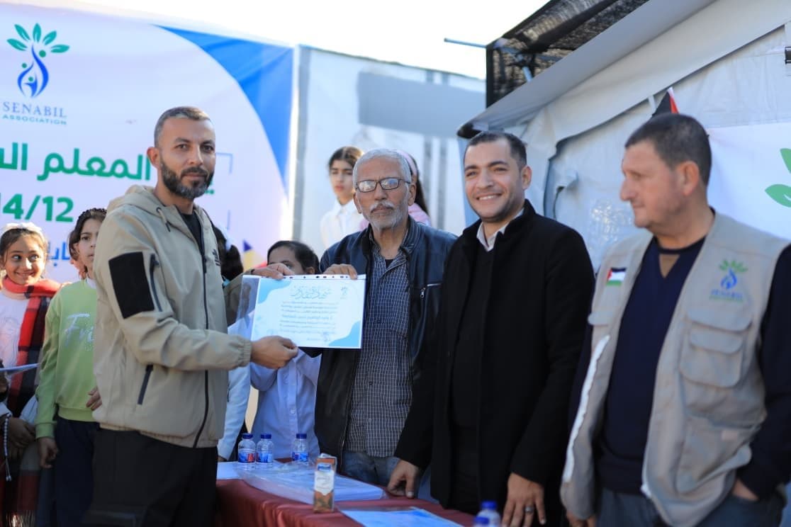 مؤسسة السنابل تكرّم معلميها في مدارس السنابل بمناسبة يوم المعلم الفلسطيني