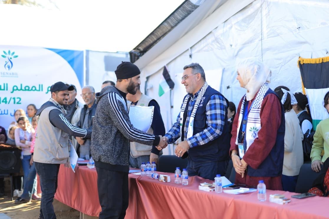 مؤسسة السنابل تكرّم معلميها في مدارس السنابل بمناسبة يوم المعلم الفلسطيني