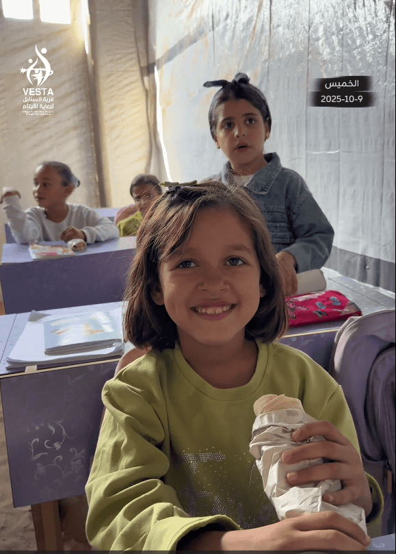 Distribution of Meals and Stationery for 300 Orphaned Students at Senabil Orphans Village