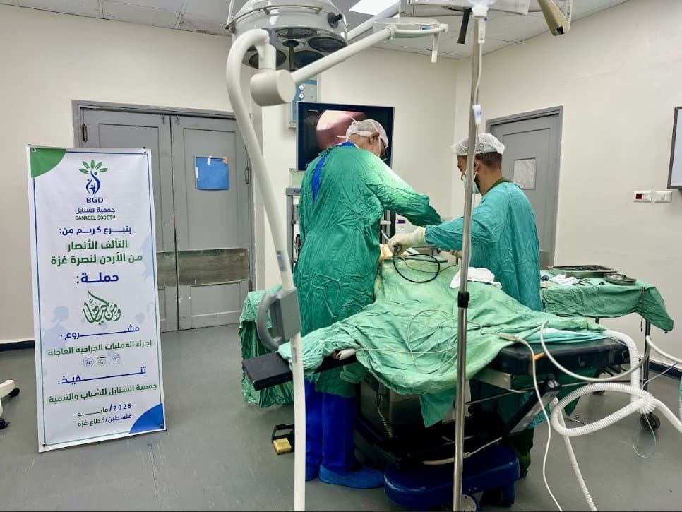 العمليات الجراحية للمرضى على قوائم الانتظار