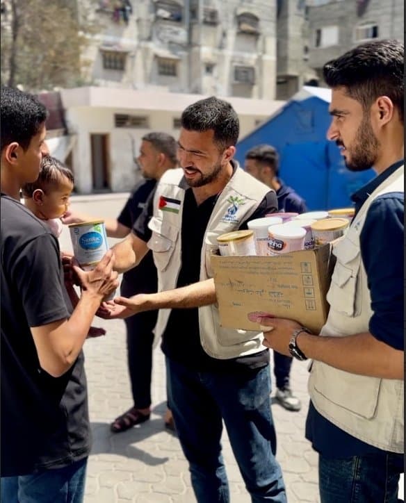 Distribution of Infant Milk – North Gaza