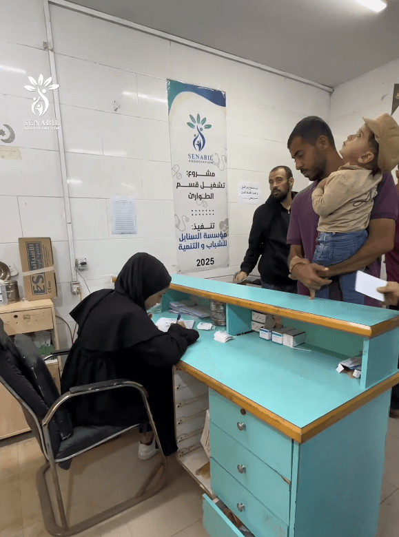 تشغيل منظومة الخدمات الصحية الطارئة في مستشفى يافا – دير البلح