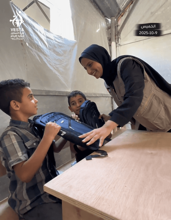 Distribution of Meals and Stationery for 300 Orphaned Students at Senabil Orphans Village