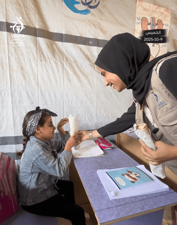 Distribution of Meals and Stationery for 300 Orphaned Students at Senabil Orphans Village