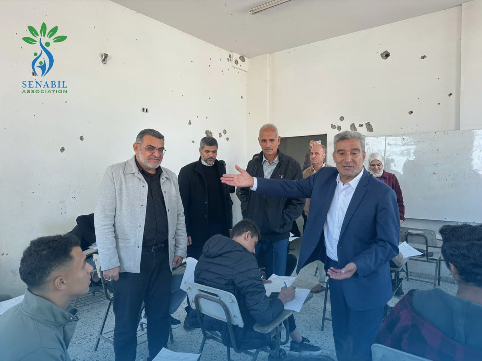 رئيس مؤسسة السنابل يزور المعهد الأزهري في ختام الامتحانات الوجاهية للثانوية العامة الأزهرية