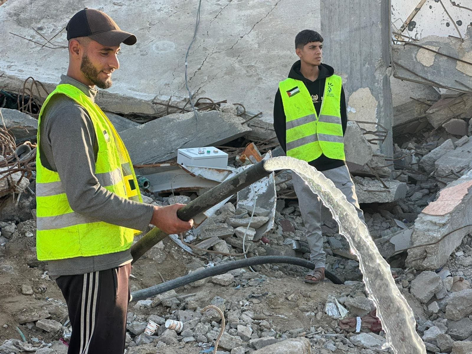 مشروع تزويد وتركيب طبلونات تشغيل لآبار المياه في منطقة المخابرات – غزة