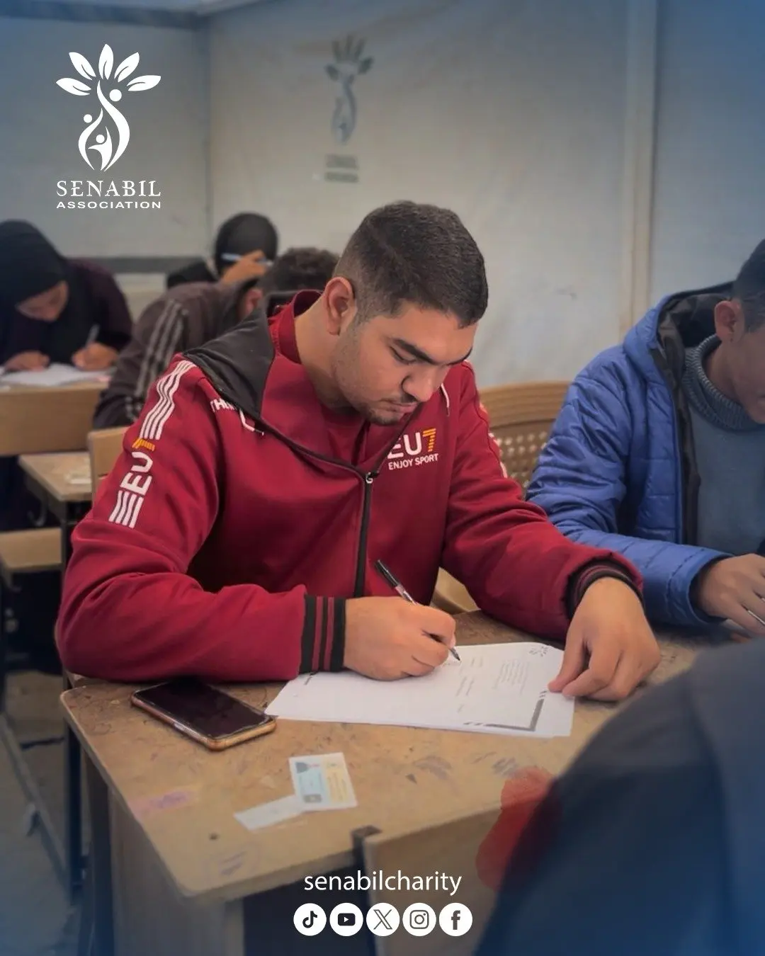 Final Exam of English Level One Held Through Partnership Between Senabil Foundation, Ibn Khaldoun College, and the Indonesian University