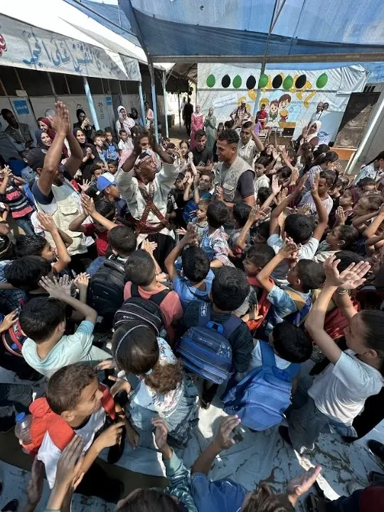 Al-Sanabel Schools Open the New Academic Year in Gaza Strip