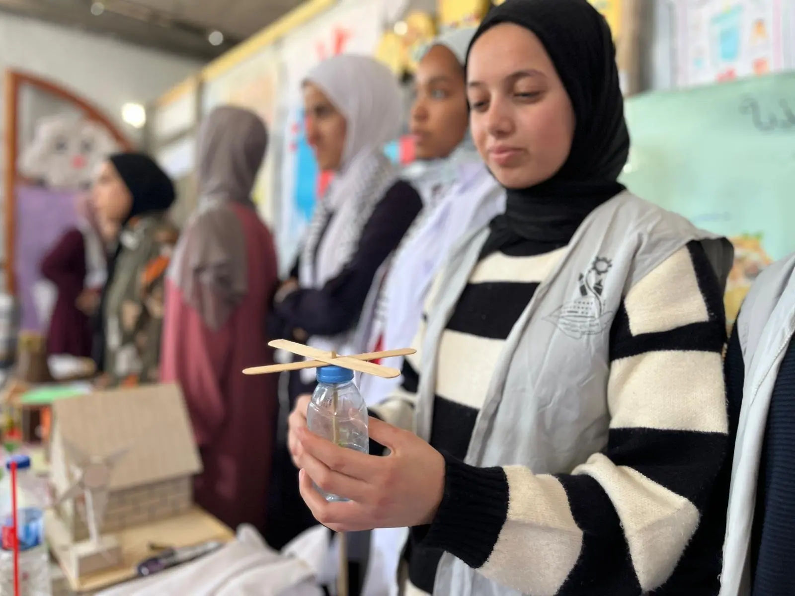 Opening of the Science Fair at Senabil School Under the Patronage of the Ministry of Education and UNICEF