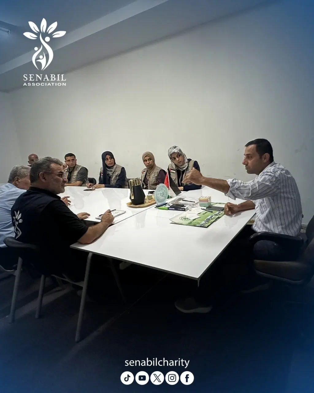 Senabil Foundation Visits Al-Azhar University as Part of the Recovery Project from the Aftermath of the Aggression