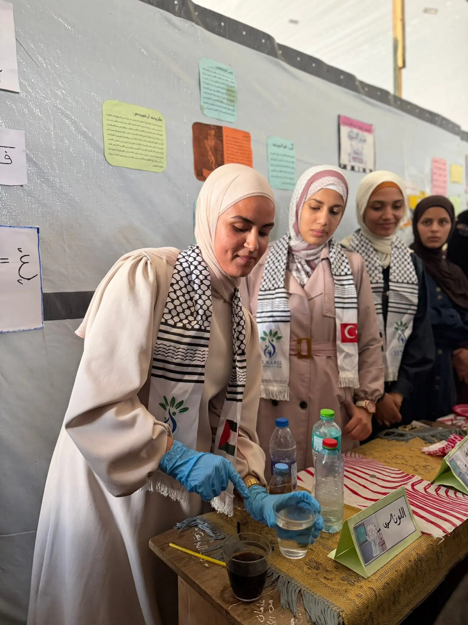 Opening of the Science Fair at Senabil School Under the Patronage of the Ministry of Education and UNICEF