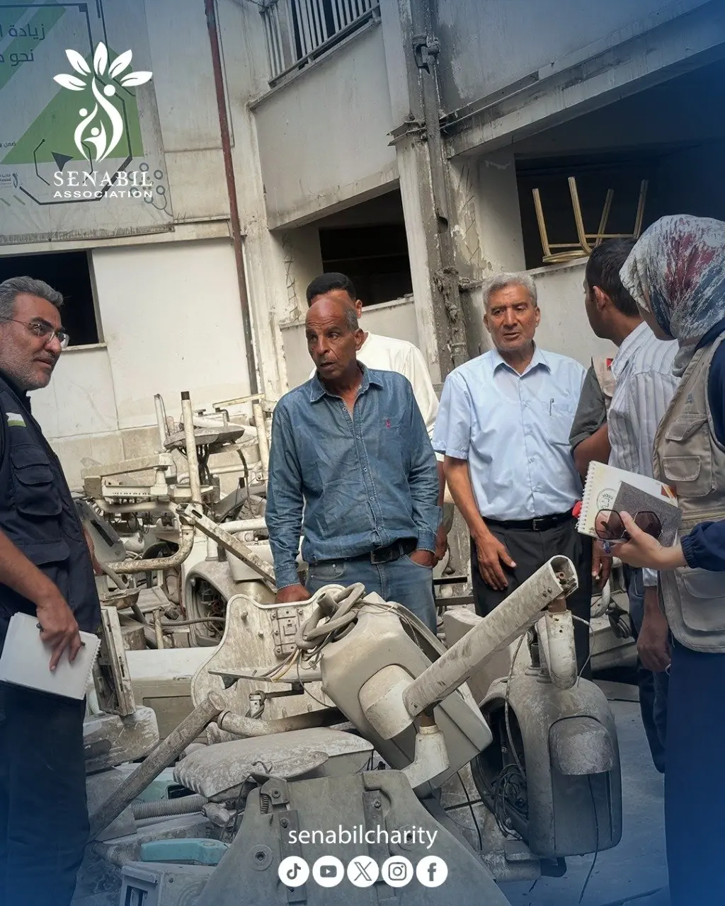 Senabil Foundation Visits Al-Azhar University as Part of the Recovery Project from the Aftermath of the Aggression