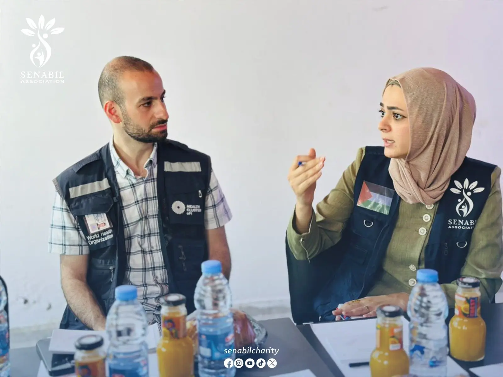 Senabil Association for Youth and Development Welcomes a Representative of the Health Cluster to Explore Opportunities for Cooperation and Support