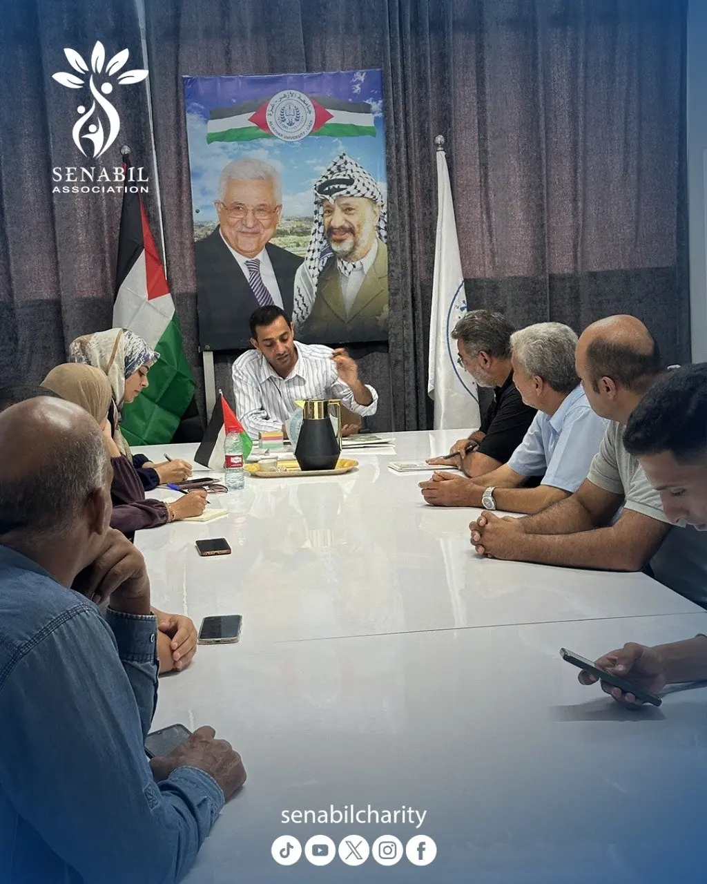 Senabil Foundation Visits Al-Azhar University as Part of the Recovery Project from the Aftermath of the Aggression