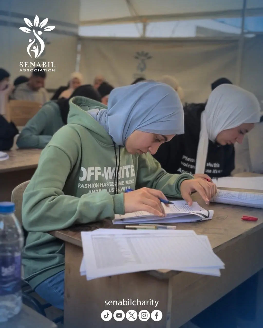 Final Exam of English Level One Held Through Partnership Between Senabil Foundation, Ibn Khaldoun College, and the Indonesian University