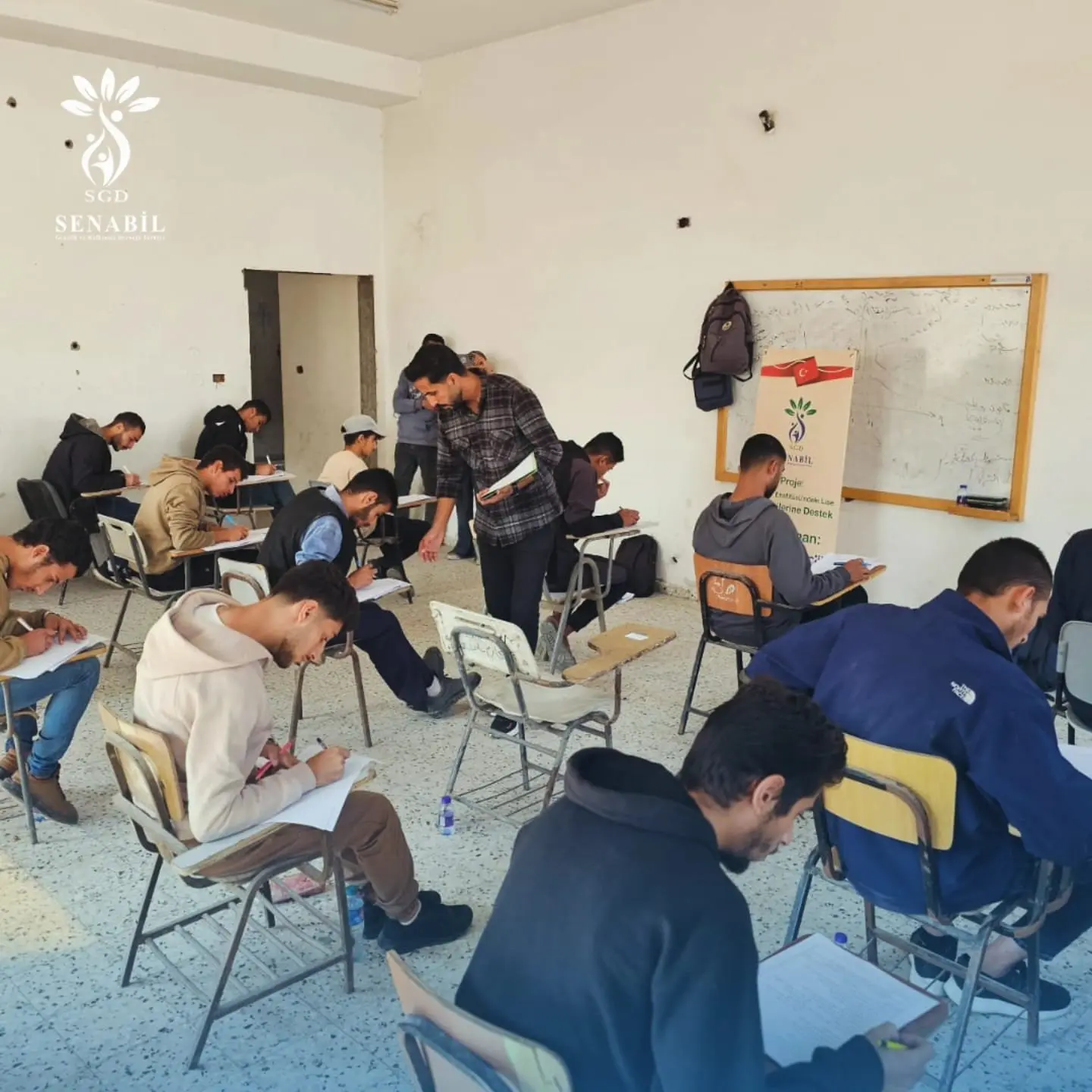 Tawjihi Exams Resume at Al-Azhari Institutes with Support from Senabil Foundation After Two Years of Suspension