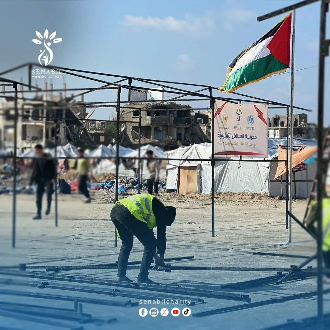 Senabil Foundation Launches the Establishment of Senabil School in Gaza, Expanding the Southern Education Model to the North