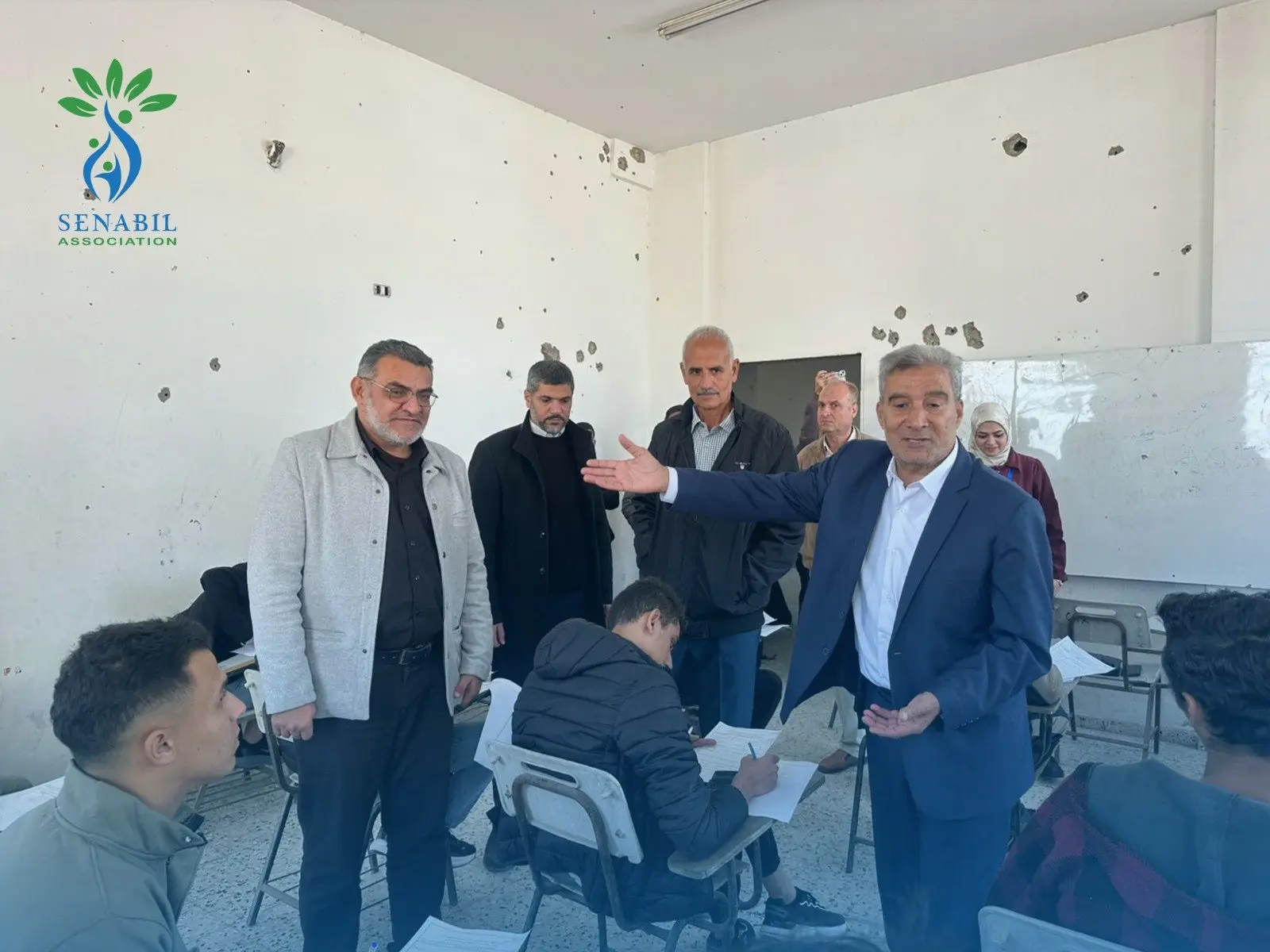 President of Senabil Foundation Visits Al-Azhar Institute at the Conclusion of Al-Azhar Secondary School Oral Examinations