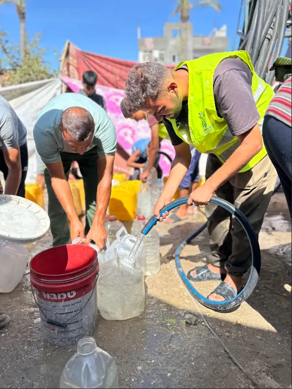Water Supply Project for Displaced and Affected Families in the Gaza Strip
