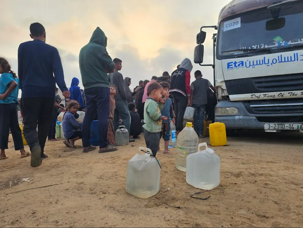 Continuation of Water Trucking Projects in the Gaza Strip in Partnership with HUSM Foundation