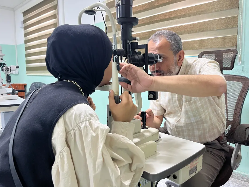 Operation of the Ophthalmology Department at Yaffa Hospital and Provision of Specialized Medical Equipment