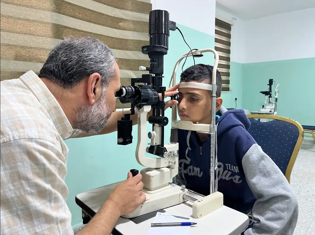 Operation of the Ophthalmology Department at Yaffa Hospital and Provision of Specialized Medical Equipment