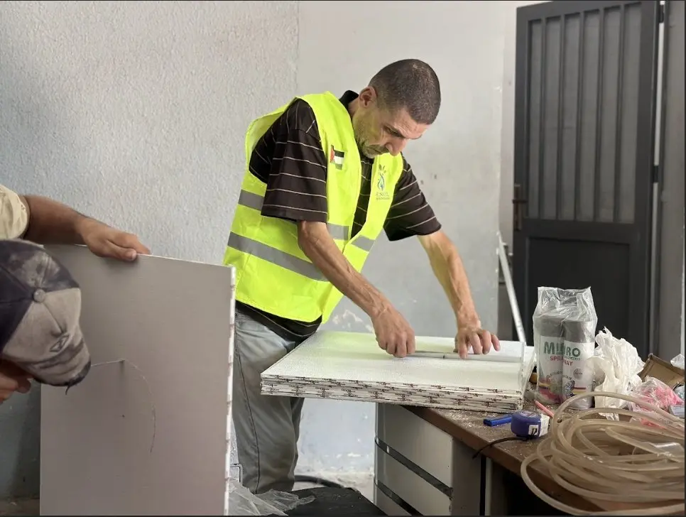 Equipping the Rapid Treatment Hall – Al-Shifa Medical Complex (Gaza)